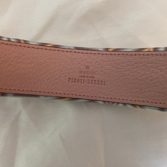 Gucci Lucia Headband Blu Melon. New with tags. Light blue and peach (melon) - Picture 2 of 4